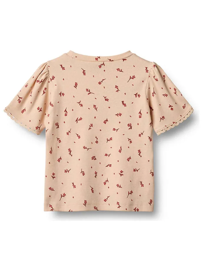 Shirt "Iris" in Orange/ Rot