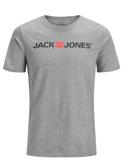Shirt "JJECORP" in Grau