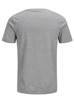 Shirt "JJECORP" in Grau
