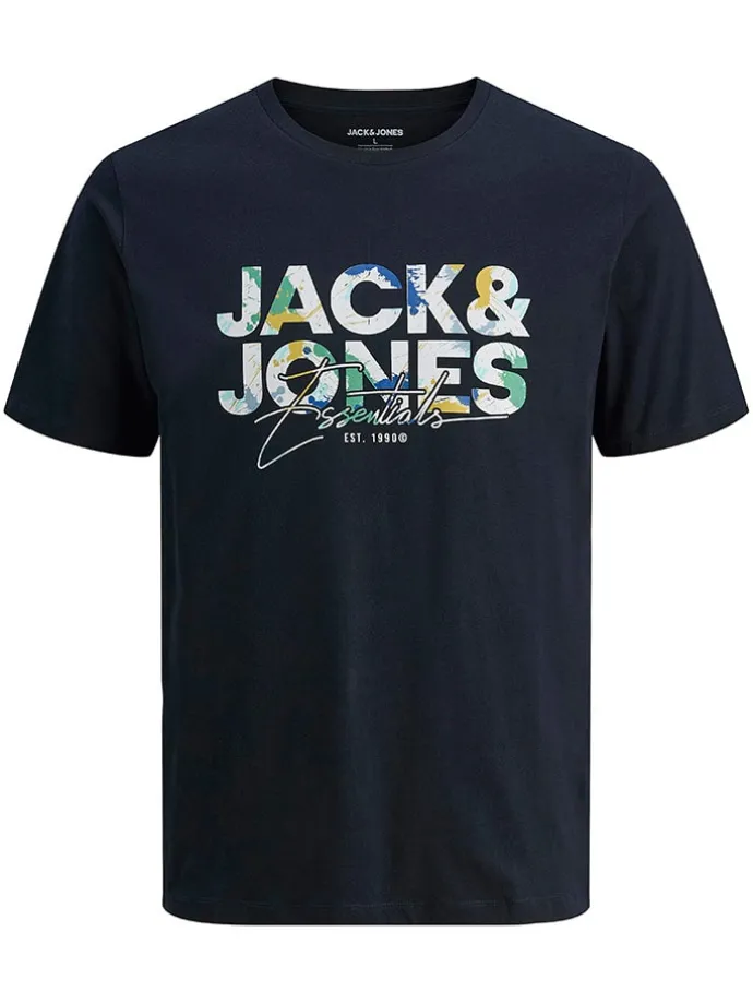 Shirt "Jjgeplas" in Dunkelblau