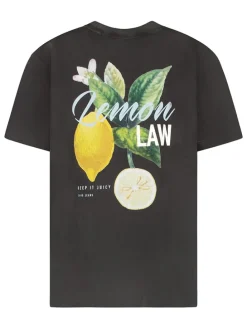 Shirt "Lemonlaw" in Schwarz