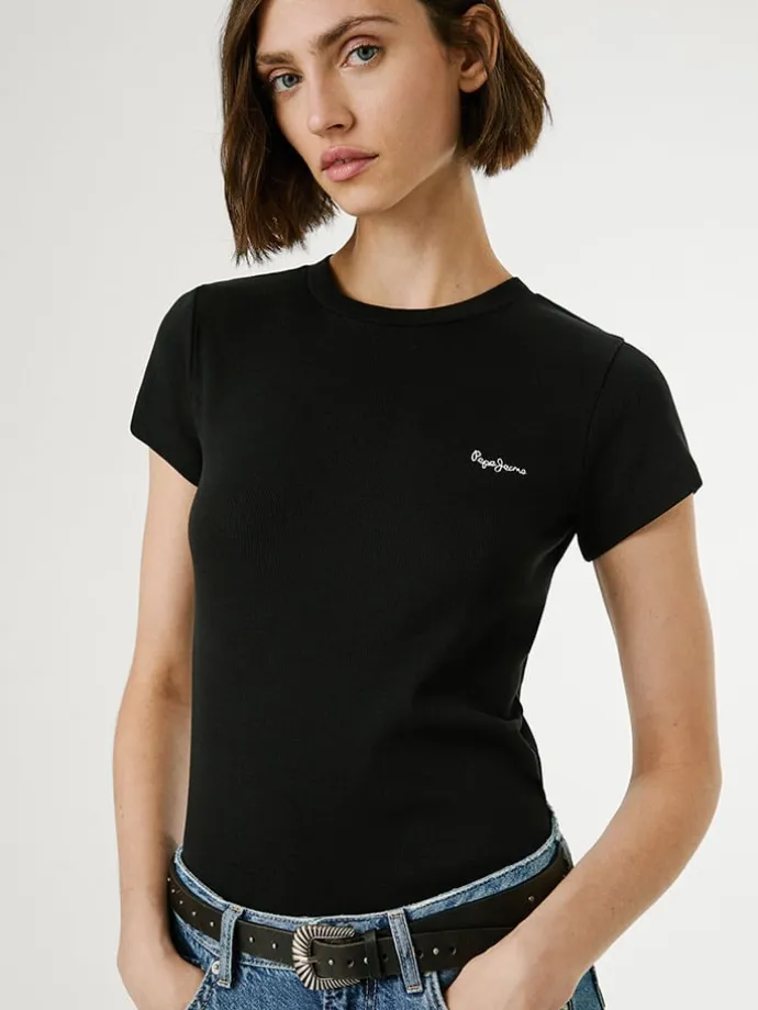 Shirt "Merida" in Schwarz