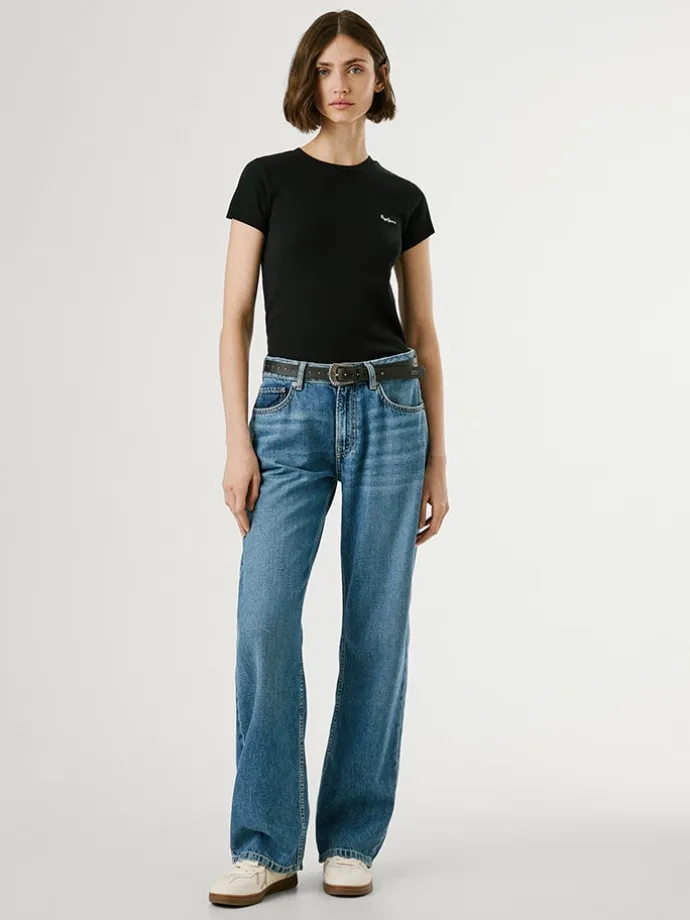 Shirt "Merida" in Schwarz