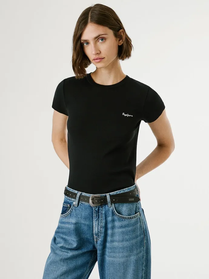 Shirt "Merida" in Schwarz