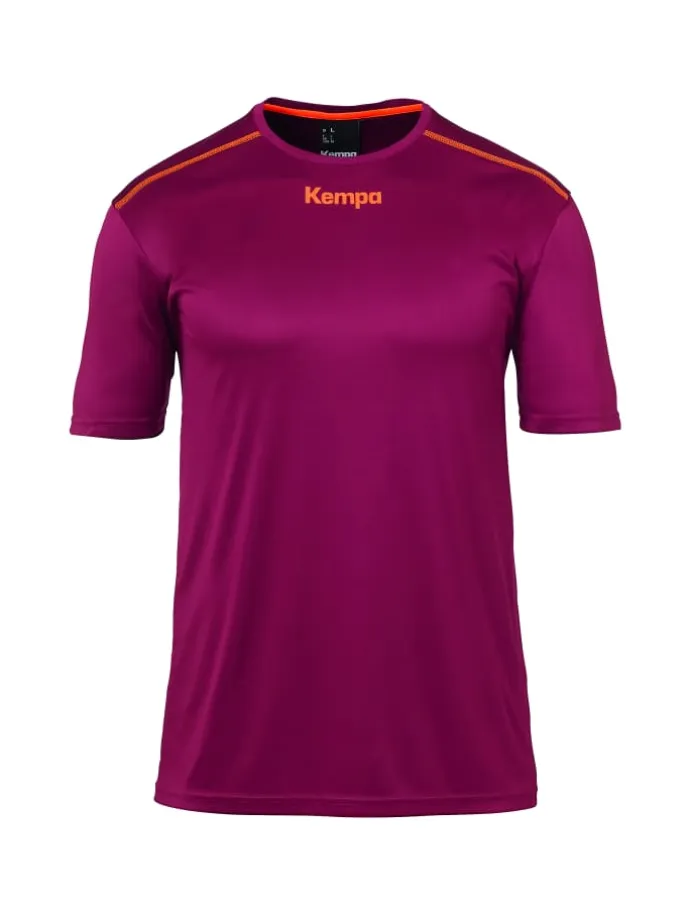 Shirt POLY in deep rot