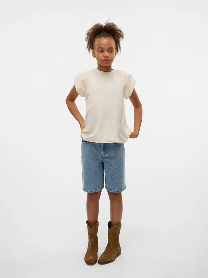 Shirt "Pretty" in Creme