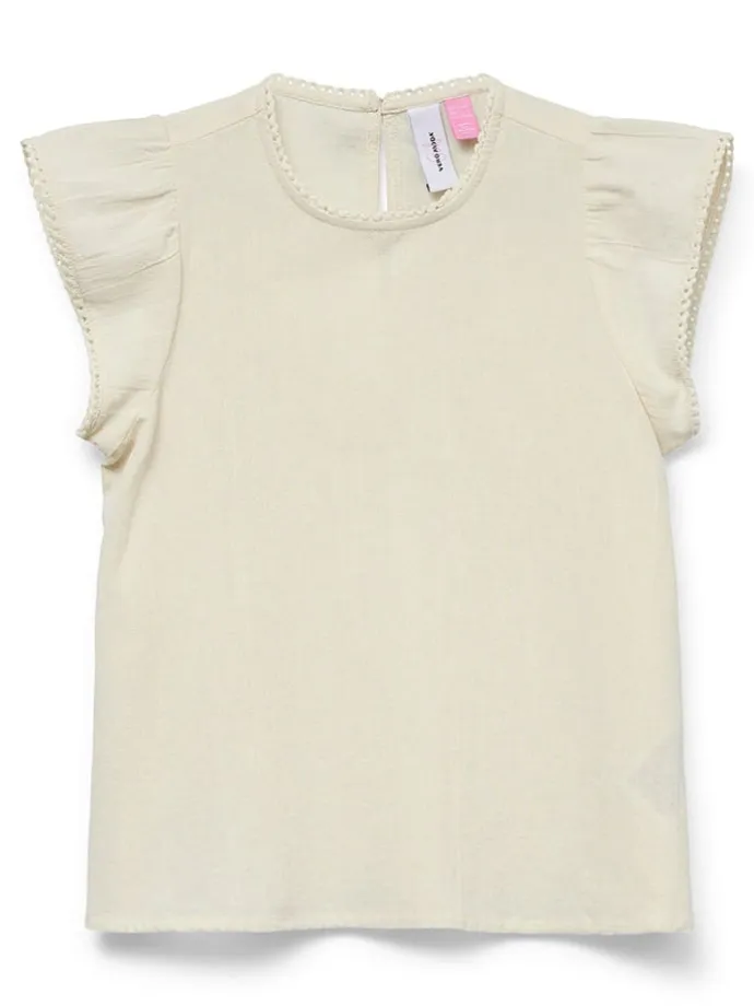 Shirt "Pretty" in Creme
