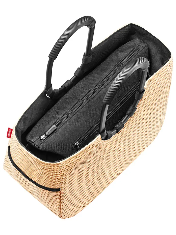 Shopper "M" in Beige - (B)40 x (H)26 x (T)20 cm