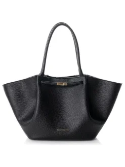 Shopper "Prato" in Schwarz - (B)52 x (H)27 x (T)13 cm