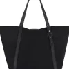 Shopper "Pretty Wonder" in Schwarz - (B)50 x (H)31 x (T)10 cm