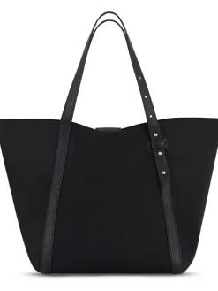 Shopper "Pretty Wonder" in Schwarz - (B)50 x (H)31 x (T)10 cm