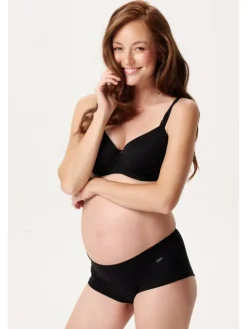 Short Cotton Melange in Black