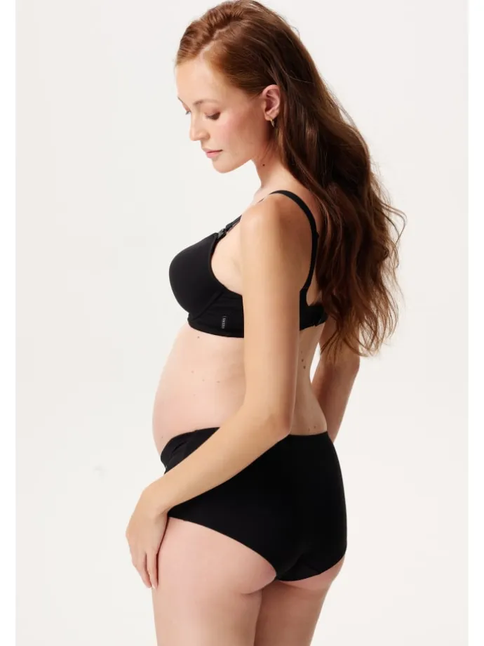 Short Cotton Melange in Black