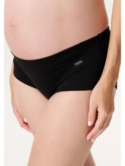 Short Cotton Melange in Black
