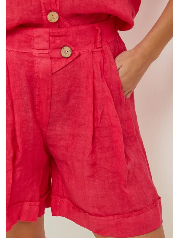 Shorts in Koralle