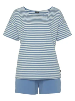 Shorty in blau