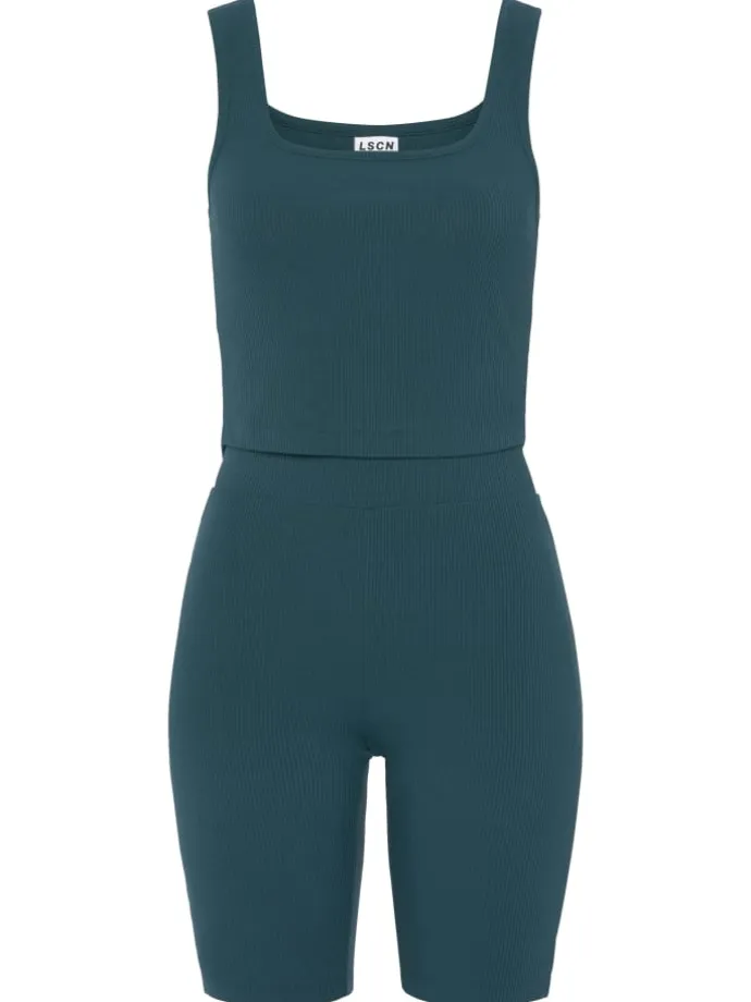 Shorty in blau
