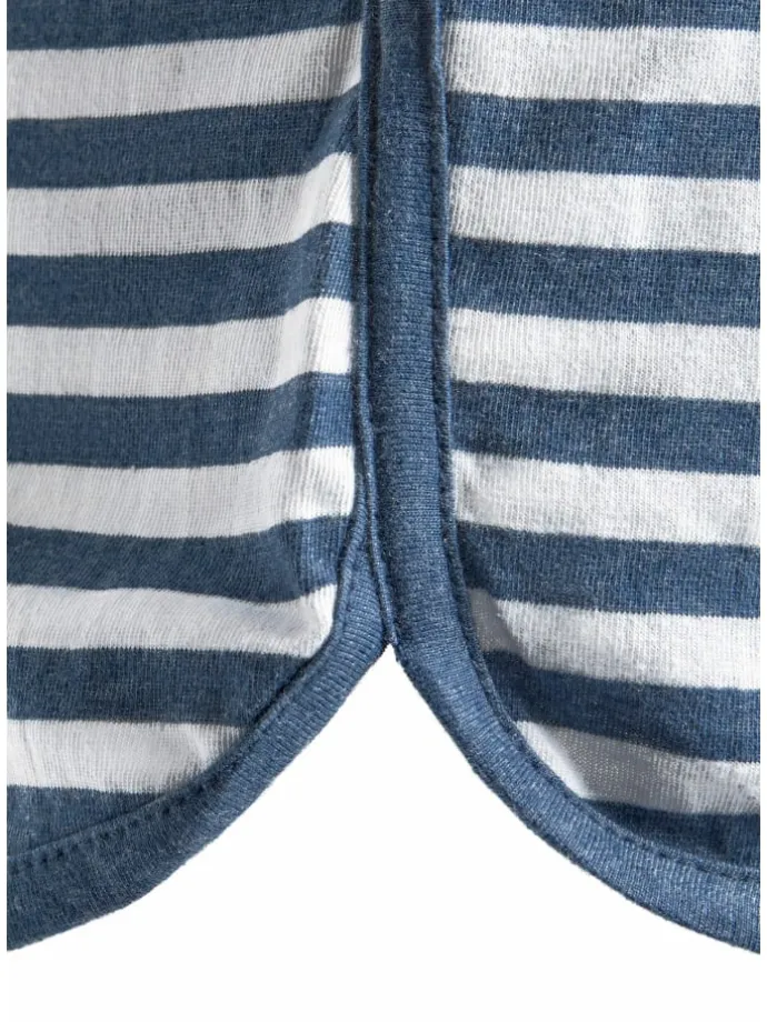 Shorty in blau-meliert