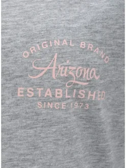 Shorty in grau-rosa