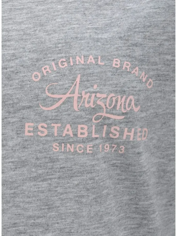 Shorty in grau-rosa