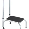 Sicherheitshocker in Schwarz - (B)46,5 x (H)98 x (T)32 cm