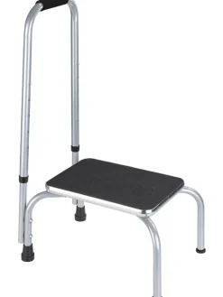 Sicherheitshocker in Schwarz - (B)46,5 x (H)98 x (T)32 cm