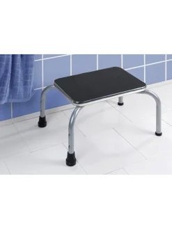 Sicherheitshocker in Schwarz - (B)46,5 x (H)98 x (T)32 cm