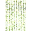 Sichtschutz-Vorhang in Grün/ Gold - (L)190 x (B)90 cm