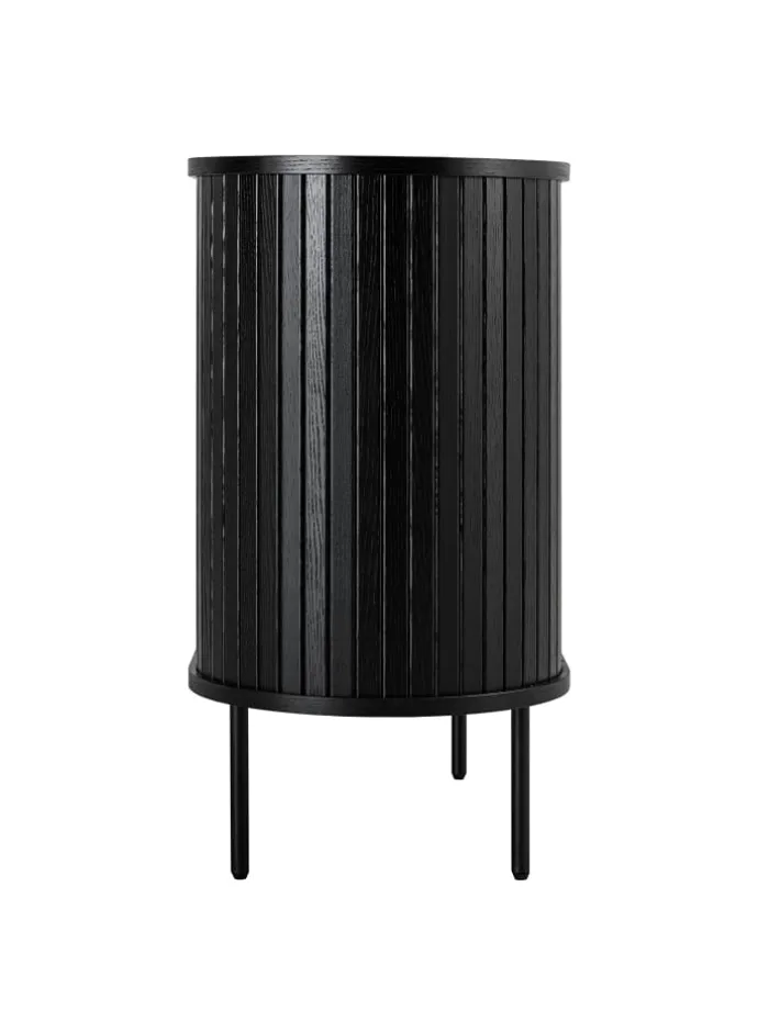 Sideboard BARAWOH in Eiche Schwarz