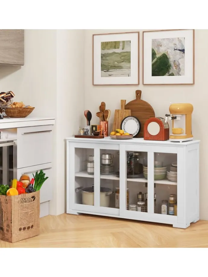 Sideboard in Weiß