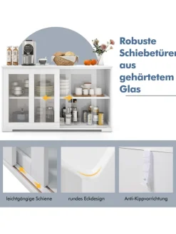 Sideboard in Weiß