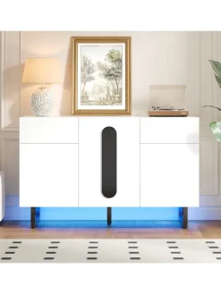 Sideboard mit großem Stauraum, Schubladen & Türen