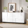 Sideboard mit Push-to-Open & Kippschutz