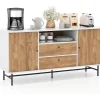 Sideboard 150x45x74cm in Weiß