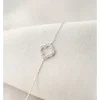 Silber-Armkette mit Schmuckelement
