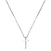 Silber-Halskette mit Anhänger - (L)55 cm