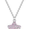 Silber-Halskette mit Anhänger - (L)35 cm