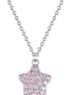 Silber-Halskette mit Anhänger - (L)35 cm