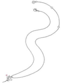 Silber-Halskette mit Anhänger - (L)35 cm