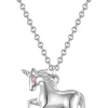 Silber-Halskette mit Anhänger - (L)35 cm