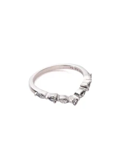 Silber-Ring mit Edelsteinen