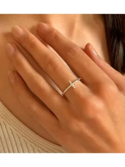 Silber-Ring mit Edelsteinen
