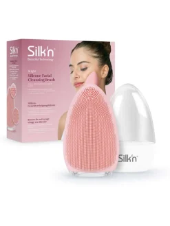 Silikon-Gesichtsbürste "Bright" in Rosa