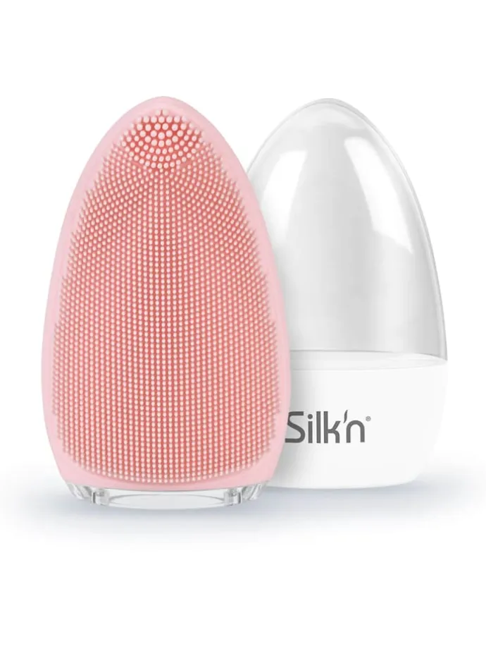 Silikon-Gesichtsbürste "Bright" in Rosa