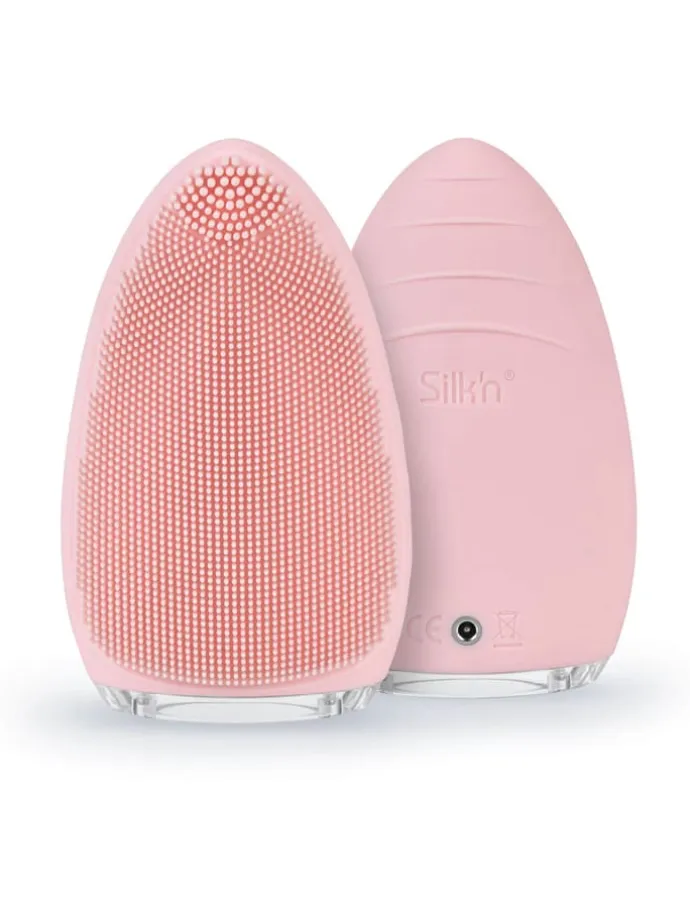 Silikon-Gesichtsbürste "Bright" in Rosa