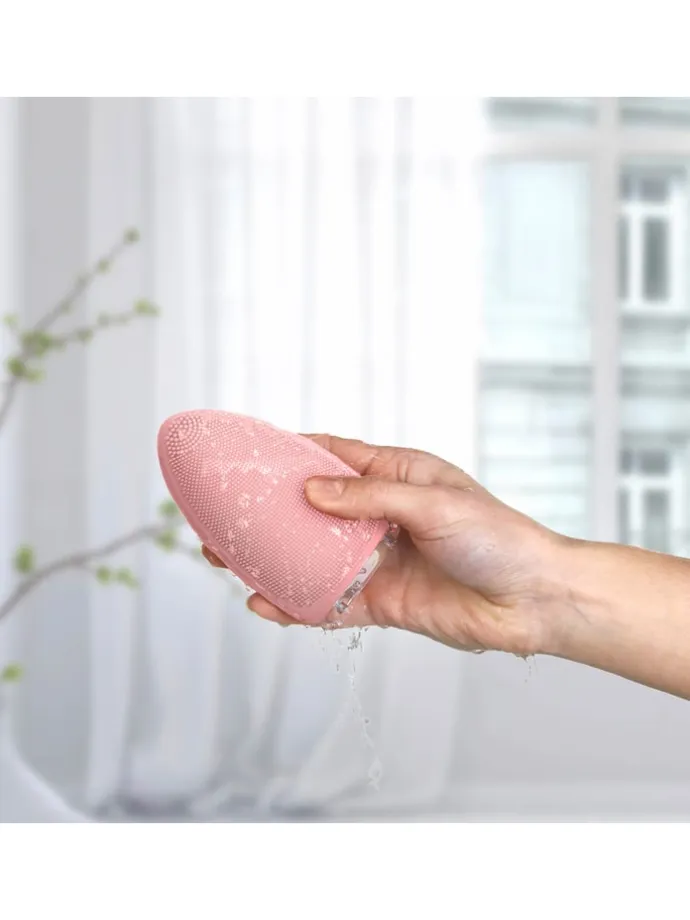 Silikon-Gesichtsbürste "Bright" in Rosa