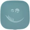 Silikon-Teller mit Saugnapf - Monster - in blau