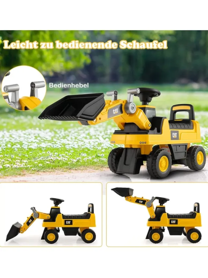 Sitzbagger ab 1 Jahr in Gelb