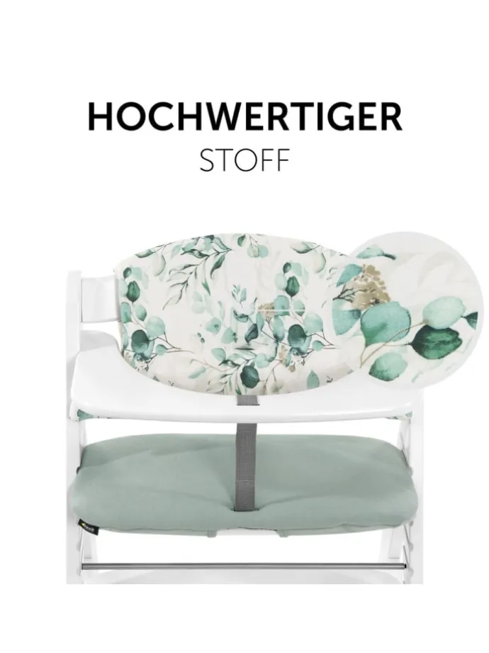 Sitzkissen / Hochstuhlauflage für Alpha Hochstuhl in gruen,bunt
