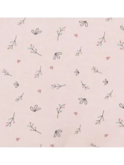 Sitzkissen / Hochstuhlauflage für Alpha Hochstuhl in rosa,grau